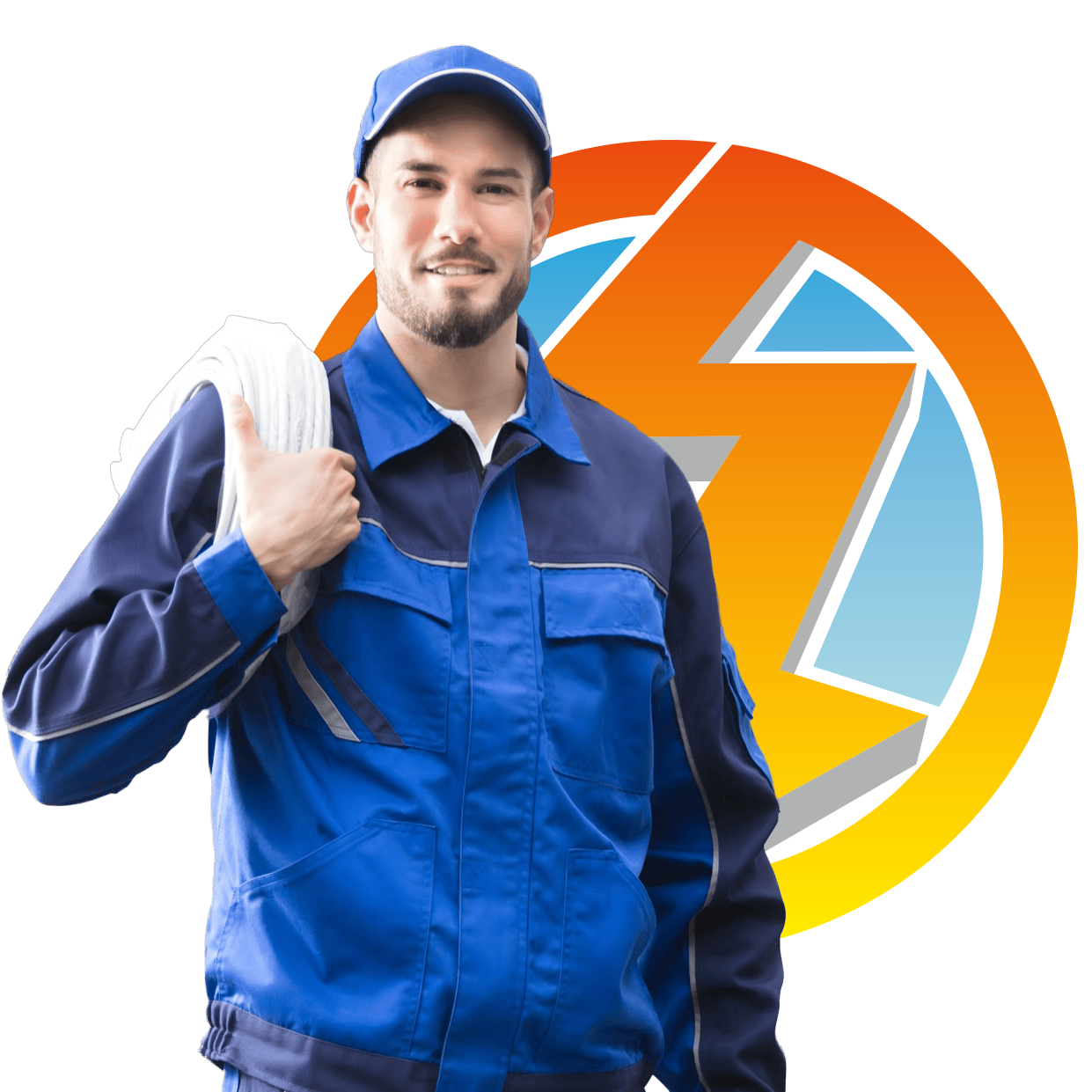 Bild eines Elektrikers